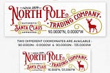 North Pole Trading Company Svg Digital Cut File for Crafting Rustic Christmas Home Decor. Personal and Commercial Use is Allowed.
