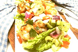 Salad — Italian Grilled Shrimp Salad