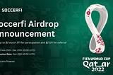 Announcing the Soccerfi Community Airdrop Program