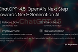 ChatGPT-4.5: The New Step of OpenAI Towards Next-Generation AI