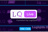 Designing LQ live logo
