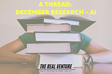 A Thread: December Research — AI