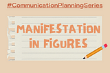 #CommunicationPlanningSeries№2-Manifestation in figures