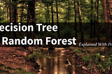 Decision Tree & Random Forest Explained With Project