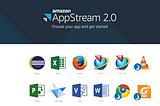 Streaming Applications Using AWS AppStream 2.0