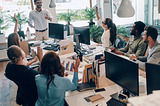 You share the same goal, then think like one group :