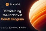 StratoVM Dash: Your Personal Hub for the SVM Points