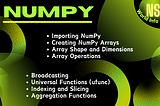 NumPy Complete Series Part 1: Getting Started with Numerical Computing [Nibedita (NS) — @nsworldinfo