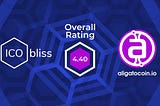 Aligatocoin was highly appreciated by the authoritative rating agency Icobliss!