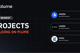 New Projects deployed on Plume 🪶 [Mar 31 — Apr 6]