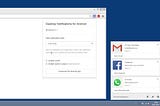 In this article, I will show you steps to create a simple Chrome Desktop Notification looked like…