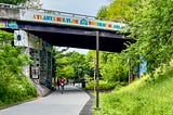 I Love to Ride Around the Atlanta Beltline Trail