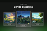 DimAI Presents — Spring grassland