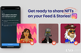 Share Digital Collectibles (NFTs) on Instagram