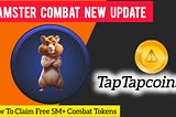 Free Airdrop like Notcoin | How To Earn 5M Combat Tokens | Free Hamster Combat 🐹 New update