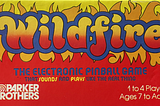 Wildfire Pinball by Parker Brothers (1979) — side panel of box