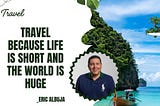 Eric Albuja Shares About Life is Short