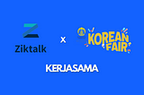 Kerjasama Ziktalk dan Universitas Indonesia melalui Korean Fair 2021