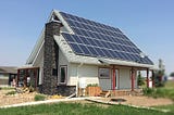 House with Solar PV