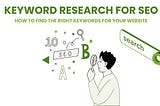 Keyword research for SEO