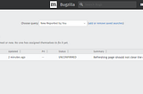 Using Bugzilla to Create and Track Bugs