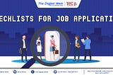 Checklists For Job Application