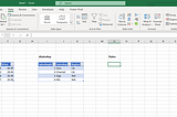 spreadsheet with two fact tables and table to be imported