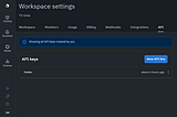 Generate Labelbox API Key