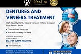 Dentures and Veneers Dental Treatment in New Gurgaon