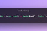 How Javascript Arrow functions make life easy