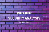 OKLink Analysis | Seneca Protocol