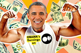 Estimating Barack Obama’s earnings on Medium (pure technical analysis)