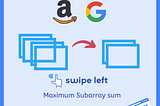 Maximum subarray sum-Coding question asked by Google and Amazon