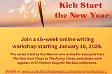 What is the Crow’s Feet Writing Workshop and Why Should You Sign Up?