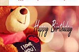 Happy Birthday Wishes for BoyFriend Happy birthday Whatsapp, Animation, Message, Greetings video