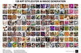 128 Art Styles for AI Image Generation [Free Download]