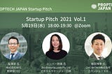 【イベント開催報告】PropTech JAPAN Startup Pitch 2021 Vol.1