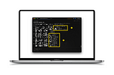 an image showing a macbook with terminal on it