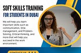 Soft Skills Training for Students in Dubai by UV Consultants