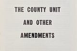 What Georgia’s County Unit System Tells Us About the Electoral College and Republican Party