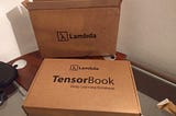 TensorBook Unboxing
