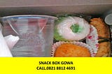 Tlpon 0821 8812 4691, paket snack box Gowa