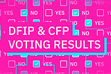 The community has spoken: DFIP & CFP results