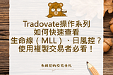 Tradovate操作系列：如何快速查看生命線（MLL）餘額、日風控？使用複製交易者必看！
