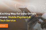 An Exciting Way for Data-Driven Business: Mobile Payment & FinTech Services