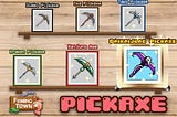 Check out Pickaxe Fishing Town has just updated!