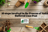 10 steps Involved in the Process of Making Buffered Coco Peat