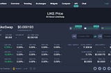LikeSwap (LIKE) is Now Listed On LiveCoin Watch