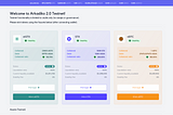 Arkadiko 2.0 — Testnet