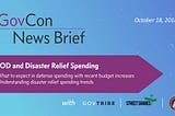 DOD and Disaster Response Spending